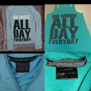 Workout Jacket and Tank Set